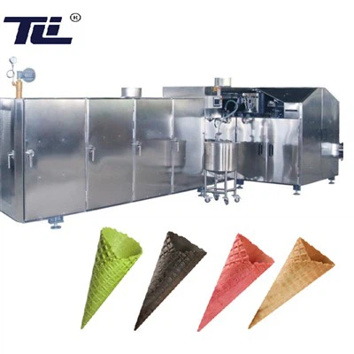 Linia do produkcji rożków lodowych